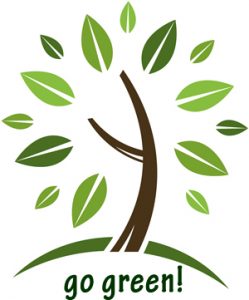 Tree illustration - Go Green!